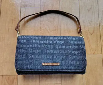 사만사 베가 2way 데님 미니 백