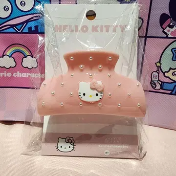 LOWRYS FARM HELLO KITTY 퀼팅 바렛 핑크 키티