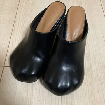 한국 샌들 뮬 블랙
