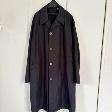 UNIQLO U 스텐카라 코트 블랙 XL