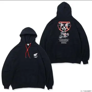 HONDA x [ 신 가면라이더 ] 후드티 가면라이더 패턴