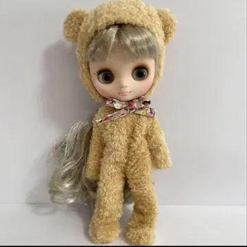 [핸드메이드] 미디엄 브라이스 곰 아웃핏 (베이지)