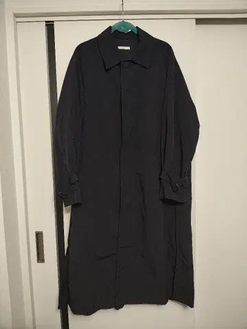 WYM NYLON WASHER SIDE SLIT LOOSE COAT