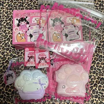 Mellojoy 스퀴즈 치유의 고양이 발바닥 스위트 하트 천사