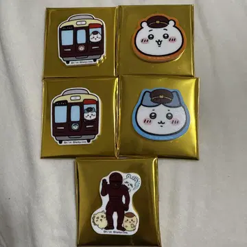 치이카와 (먼작귀) 한큐 전철 마그넷 5개 세트