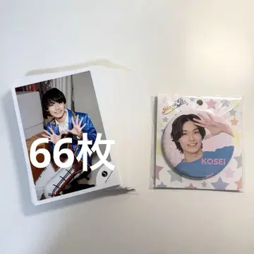 히야마 코세이 공식 사진 캔뱃지