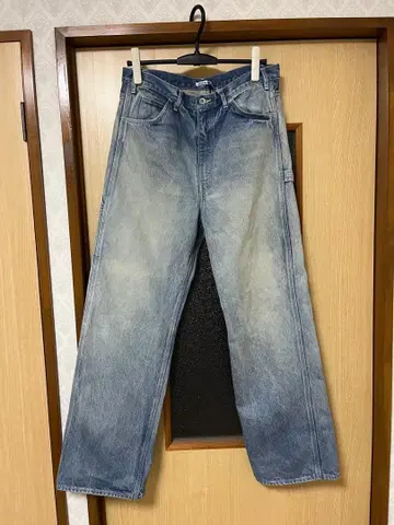 auralee 24aw 페인터 데님