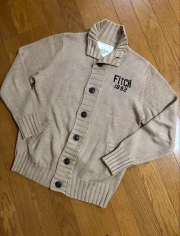 Abercrombie & Fitch 가디건 카멜 M