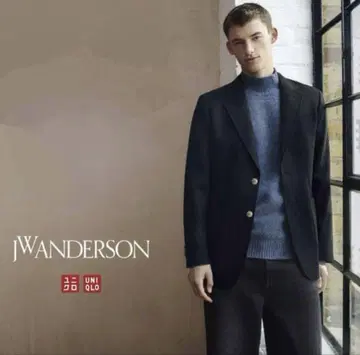 [새상품급] UNIQLO JWANDERSON 콜라보 자켓 블랙 총 안감