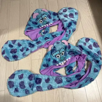 몬스터 주식회사 샐리 모자 머플러 코스튬