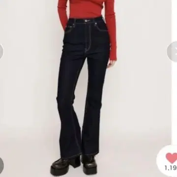 SLY 데님 팬츠 하이웨스트