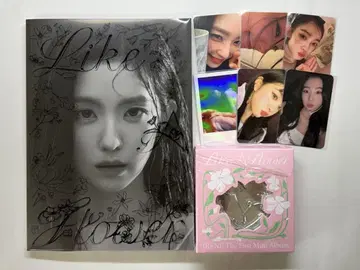 레드벨벳 아이린 세트 트레이딩 카드 like a flower