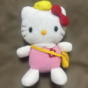 [레어] 헬로키티 유치원 키티 봉제 인형 1990년대