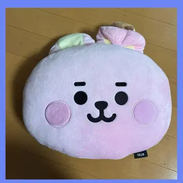 새상품급 마지막 하나 BT21 COOKY 쿠션 핑크 한국 BTS