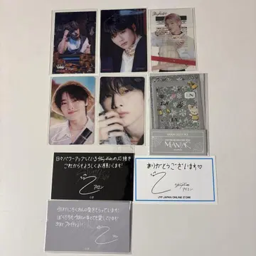 straykids 스키즈 아이엔 클리어 트레이딩 카드 데코 세트 카드