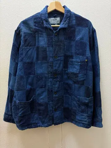 'ANACHRONORM' PATCH WORK COVERALL SHIRT