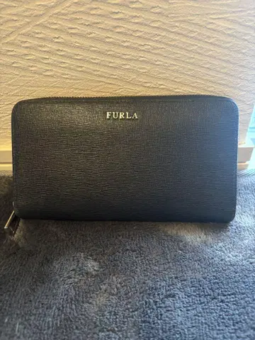 FURLA 블랙 장지갑