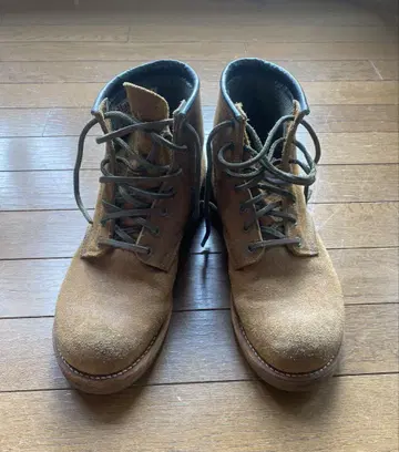 Nigel Cabourn 레드윙 브라운 하이컷 워크 부츠
