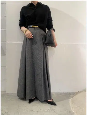 plage TWEED 본딩 스커트