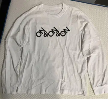 sacai ON&ON&ON 로고 긴팔 티셔츠