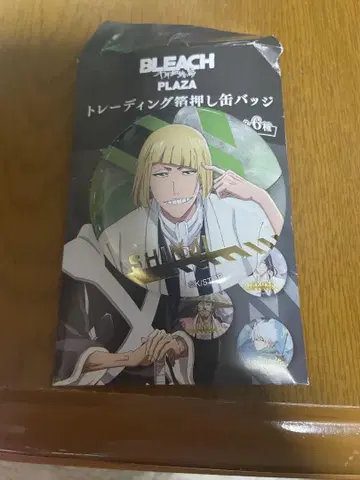 BLEACH LOFT 트레이딩 금박 캔뱃지 Vol.1 히라코 신지