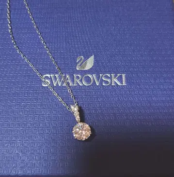 Swarovski 실버 펜던트 목걸이