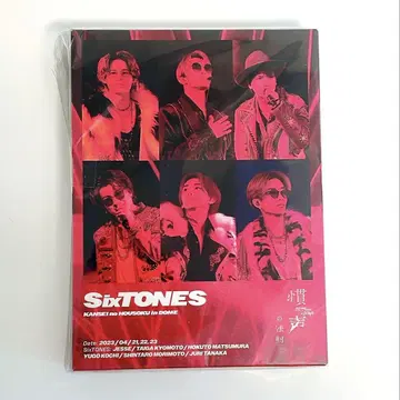 SixTONES 관성의 법칙 초회 한정판 Blu-ray(2장)