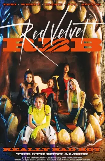 Red Velvet REALLY BAD BOY 포스터