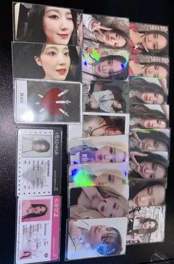 i-dle 슈화 트레카 세트 21장