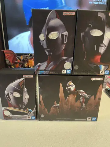 S.H.Figuarts 진골조제법 울트라맨 4종 세트
