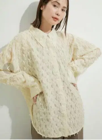 돌파 빅 칼라 셔츠
