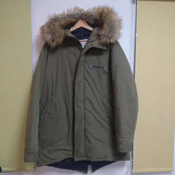 AVIREX M-65 모즈 코트 L 사이즈 카키