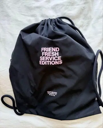 FreshService x FRIEND EDITIONS 짐색