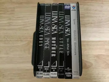 LUNA SEA CD DVD 6장 세트