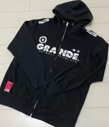 GRANDE 그랑데 풀오버 남성용 후드티 트레이닝복 L