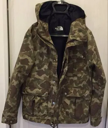 THE NORTH FACE 카모플라주 마운틴 후드티