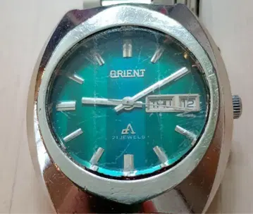 ORIENT 자동 태엽 크로노 에이스 21석