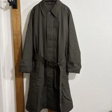 [ UNIQLO U ] 패디드 스텐칼라 코트 57 OLIVE XL