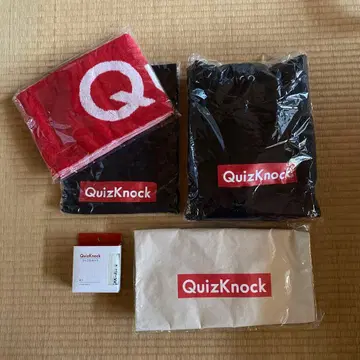 QuizKnock 굿즈 세트