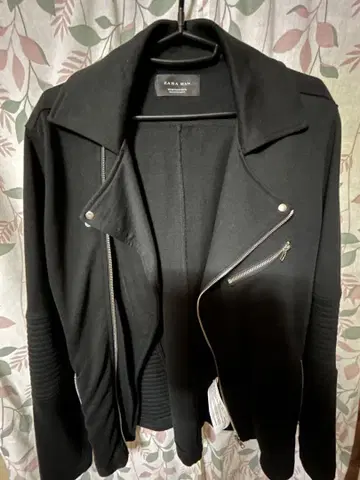 ZARA MAN 블랙 더블 라이더 자켓