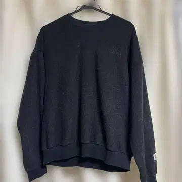 THE NORTH FACE 테리 스웨트 셔츠 블랙 S