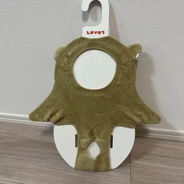 LOVOT 곰 귀 베이스 의류 베이지 중고