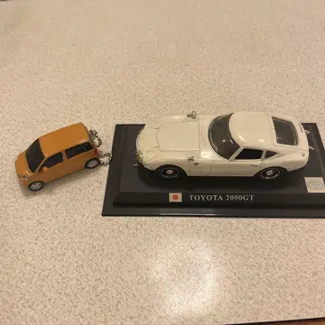 TOYOTA 2000GT 화이트 미니카 세트