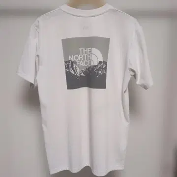 THE NORTH FACE 화이트 T셔츠