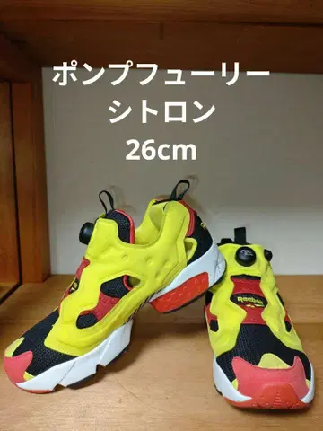 새상품급 리복 펌프 퓨리 시트론 26cm
