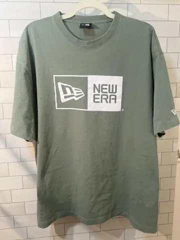 NEW ERA 그린 T셔츠 4L