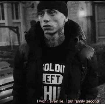 Central cee 스타일 후드티 블랙 uk drip uk drill