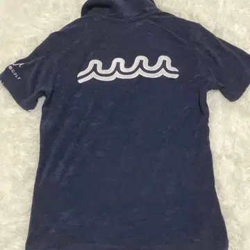 무타 마린 muta MARINE 파일 원단 반팔 피케 셔츠 M