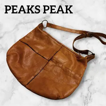 peakspeak 피크스피크 숄더백 메신저 백 천연 가죽