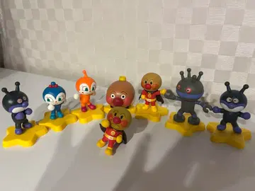 호빵맨 즐거운 포켓 호빵맨 피규어 8체 세트